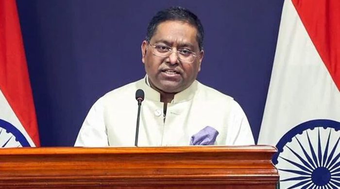 তারেক রহমানের সফর নিয়ে ভারতের পররাষ্ট্র মন্ত্রণালয়ের মুখপাত্র রণধীর জয়সওয়াল